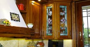 Cucina classica artigianale miele Michele design esclusivo in legno